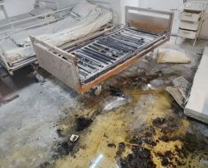Incendiu la Secția de Psihiatrie a unui spital din țară. 16 pacienți evacuați și o pacientă rănită