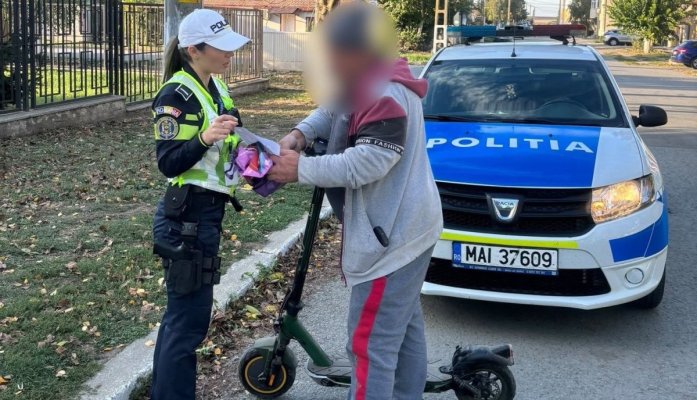 Bilanțul polițiștilor la Constanța: Peste 700 de sancțiuni pentru pietoni, bicicliști și trotinete în doar o săptămână