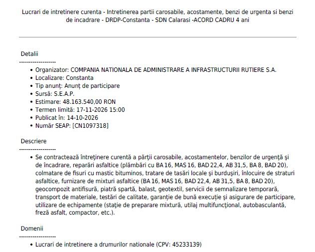 Cine pune mana pe 35 de mil. de euro pentru peticirea drumurilor din jud. Constanta si autostrazilor A2 si A4! Cine pune mana pe 35 de mil. de euro pentru peticirea drumurilor din jud. Constanta si autostrazilor A2 si A4!