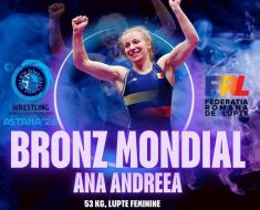 Lupte: Andreea Ana, medaliată cu bronz la Campionatul Mondial Lupte: Andreea Ana, medaliată cu bronz la Campionatul Mondial