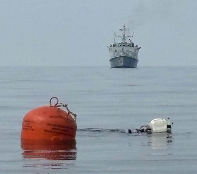 Vanatorul de mine M-271 &bdquo;Cpt. Constantin Dumitrescu&rdquo;, in cadrul celei de-a XII-a activari a MCM Black Sea Task Group