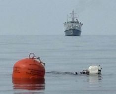 Vânătorul de mine M-271 „Cpt. Constantin Dumitrescu”, în cadrul celei de-a XII-a activări a MCM Black Sea Task Group