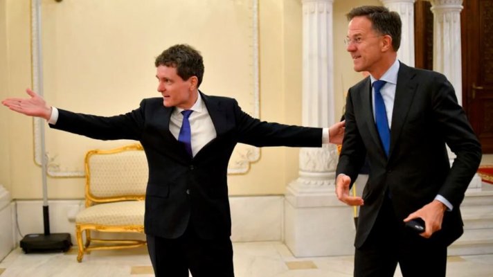 Nicușor Dan și premierul bulgar, întâlnire cu Mark Rutte pentru discuții privind securitatea la Marea Neagră