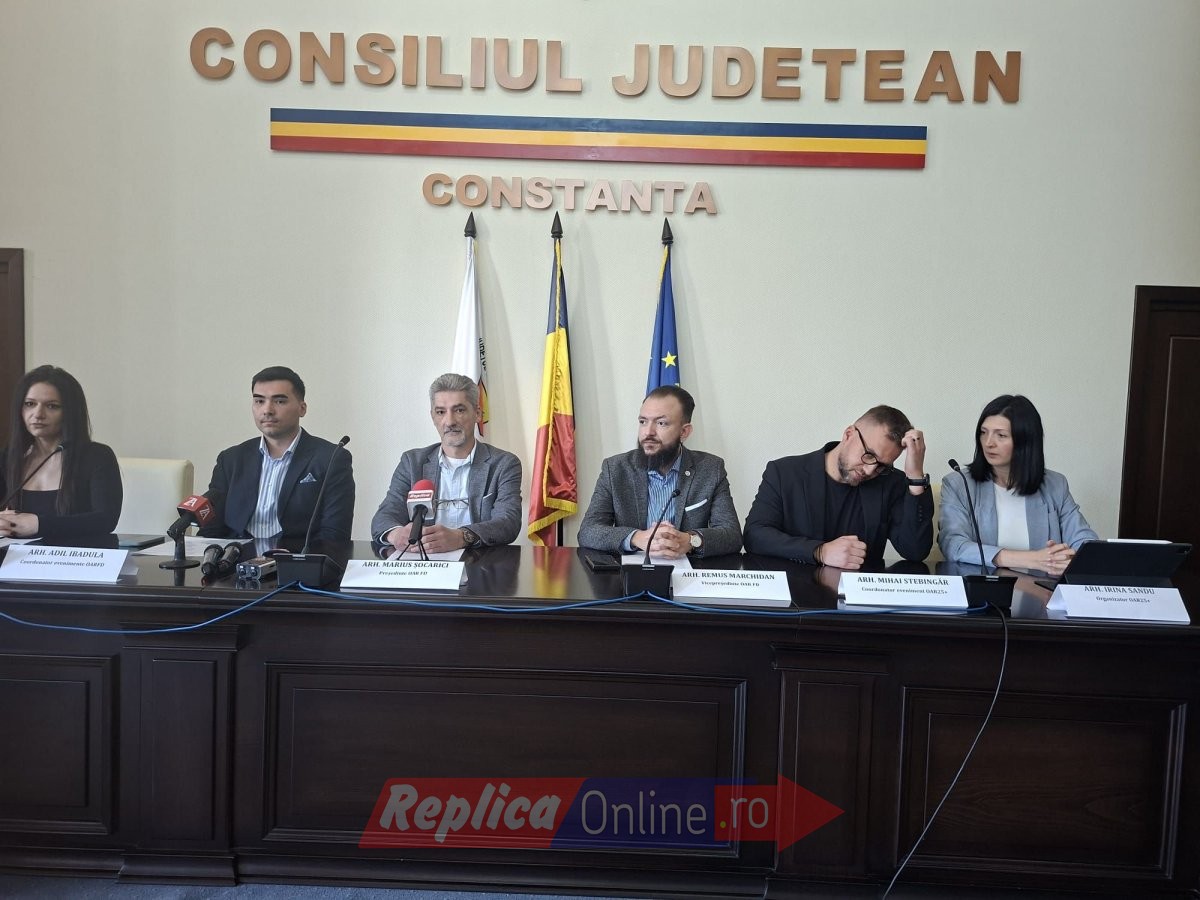 Arhitectii din Romania se reunesc in cadrul evenimentului aniversar OAR25 Dobrogea. Video