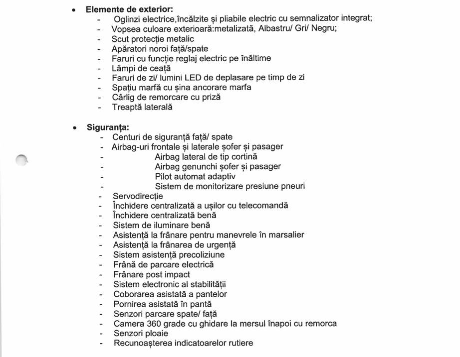 Canalele Navigabile cumpara 5 masini de teren cu tapiterie din piele, lumini ambientale si scaune incalzite in valoare de 1,25 milioane de lei