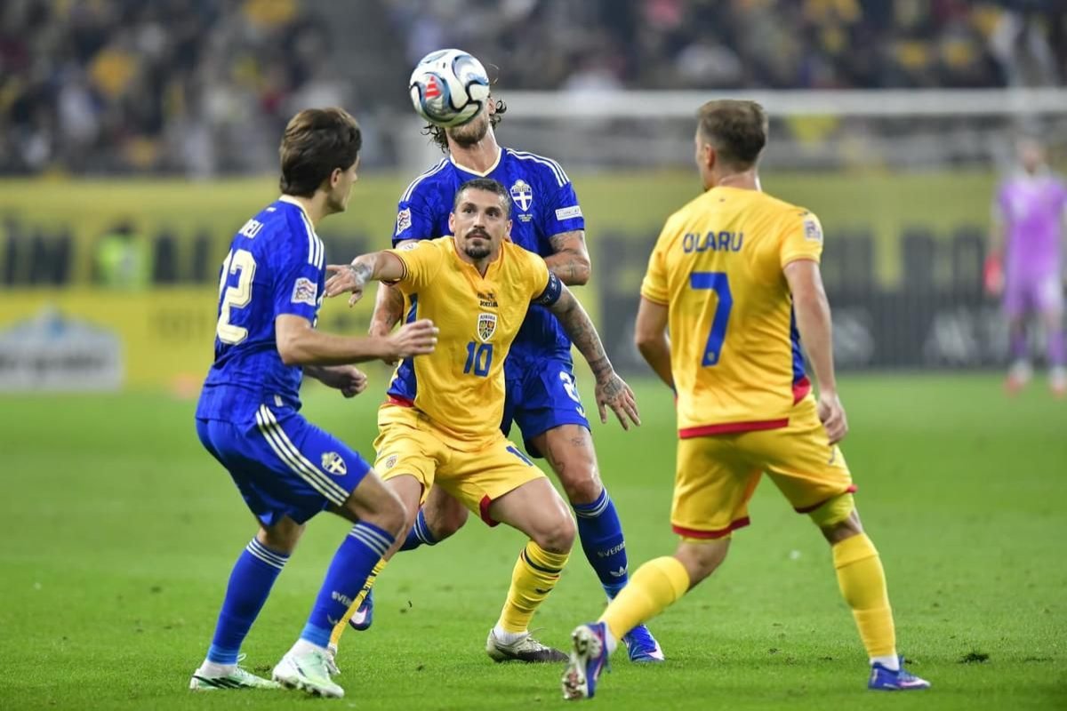Romania, la a patra infrangere consecutiva in Liga Natiunilor: 0-1 cu Suedia pe Arena Nationala si ultimul loc in grupa Romania, la a patra infrangere consecutiva in Liga Natiunilor: 0-1 cu Suedia pe Arena Nationala si ultimul loc in grupa
