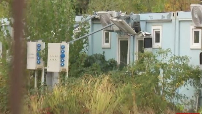 Un spital modular, construit în pandemie cu 5 milioane de euro, este furat bucată cu bucată