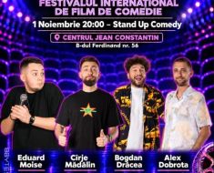 Un bilet, două locuri la stand-up!  Promoție specială la Festivalul Internațional de Film de Comedie