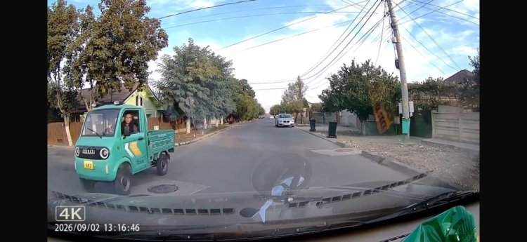 „Zmeii“ din Constanța s-au mutat la Cumpăna! O camioneta electrică, transformată în capcană mortală din cauza iresponsabilității. Video