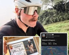 Formula 1: Pilotul finlandez Valtteri Bottas a călătorit cu bicicleta din Malaysia până în Singapore Formula 1: Pilotul finlandez Valtteri Bottas a călătorit cu bicicleta din Malaysia până în Singapore