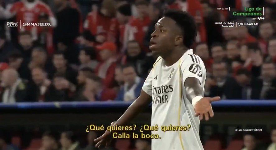 Suspendat patru meciuri dupa ce a tras de par un adversar si a protestat la adresa arbitrului, Vinicius va rata El Clasico Suspendat patru meciuri dupa ce a tras de par un adversar si a protestat la adresa arbitrului, Vinicius va rata El Clasico