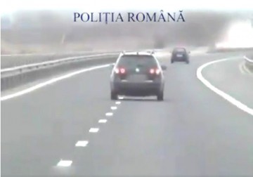 Vitezoman depistat pe A2: avea permisul de conducere SUSPENDAT!