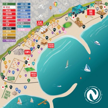Iată cum va fi organizată plaja NEVERSEA! Ce trebuie să ştii legat de festival