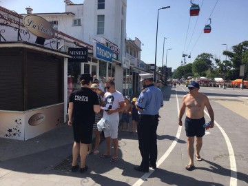 Activități preventive în Stațiunea Mamaia