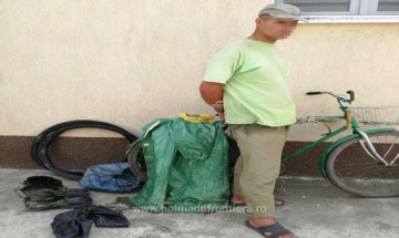 Cetăţean ucrainean reţinut de poliţiştii de frontieră după ce a traversat Dunărea înot