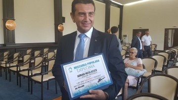 Palaz, diplomă pentru Nicolaescu, la final de mandat: 