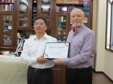 Consulul General al Chinei, oaspetele Universității Andrei Șaguna