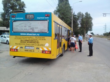 Acțiune a Poliției Locale pe mijloacele de transport din Constanța