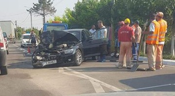 Două accidente rutiere la Poarta Albă. Cum s-au petrecut