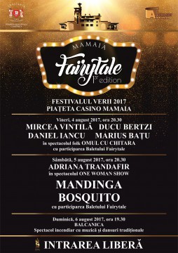 Mircea Vintilă şi Ducu Bertzi vă invită la Mamaia Fairytale