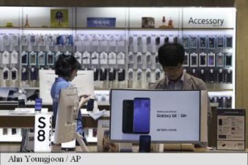 Samsung anunță un profit trimestrial record grație vânzărilor de chipuri de memorie și telefoane Galaxy S8