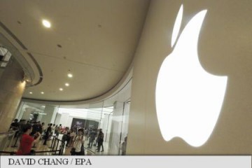 Acțiunile Apple au atins un nou record după ce compania a raportat rezultate trimestriale peste așteptări