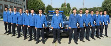 Ofițeri și subofițeri încadrați la Gruparea de Jandarmi Mobilă Tomis