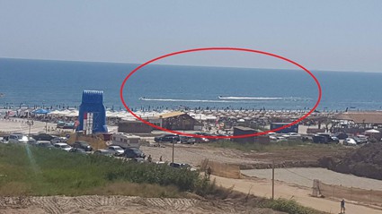 Turiştii din Mamaia Nord, speriaţi de viteza skijeturilor! Video