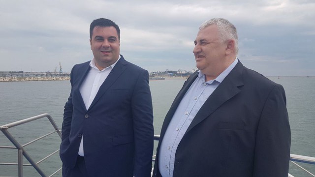 Alexandru Răzvan Cuc a ajuns în Portul Midia