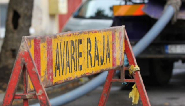 Avarie RAJA pe I.C. Brătianu