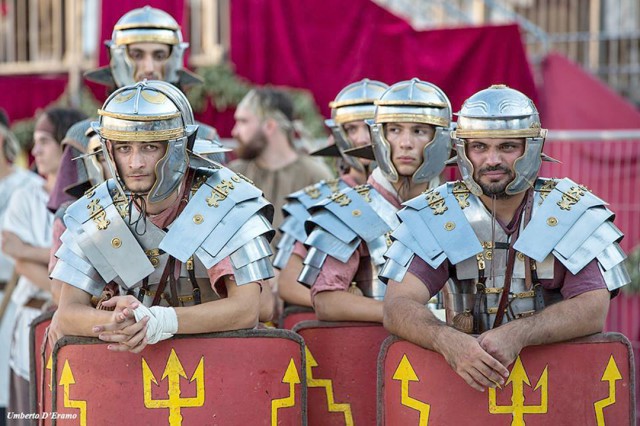 O luptă între daci și romani la Constanța