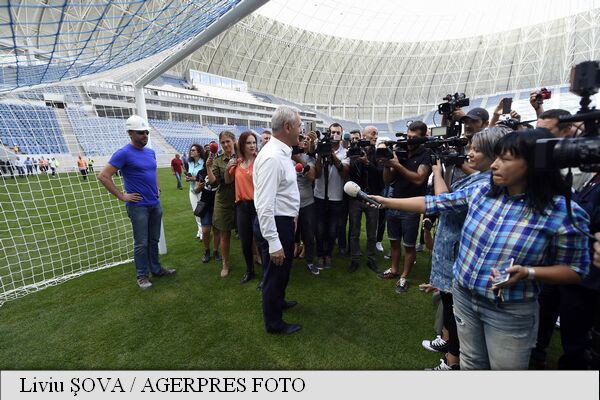 Dragnea: Noul stadion de fotbal din Craiova este unul de referință