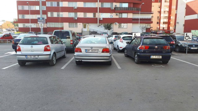 Bizonii au dat din nou atacul în parcarea de la Lidl!