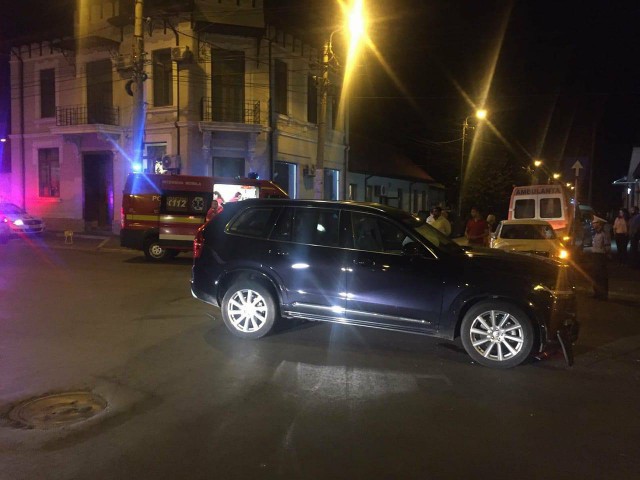 Accident rutier pe I.G. Duca: 3 victime!