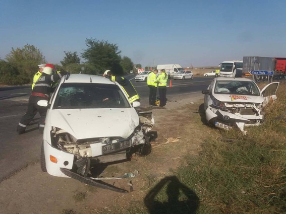 Accident rutier cu victime multiple, la ieșire din Medgidia 