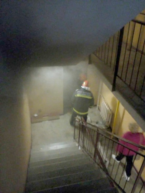 Incendiu izbucnit într-un apartament din Constanţa