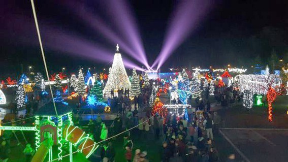 Primăria Constanța a cheltuit CEL MAI MULT pe iluminatul festiv de iarnă