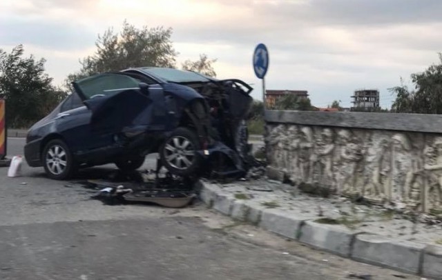 Accident rutier GRAV la Năvodari, produs de un şofer fără permis!