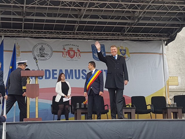 Președintele Klaus Iohannis, prezent la DESCHIDEREA ANULUI UNIVERSITAR la Constanța