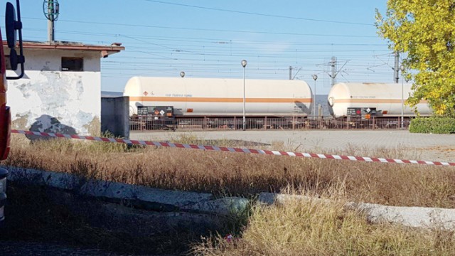 Pericol de explozie în gara Saligny. Iată ce s-a întâmplat