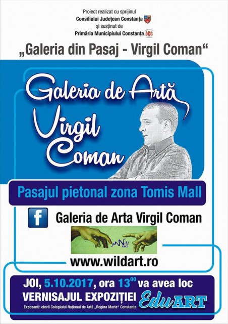 Elevii de la Colegiul de Arte „Regina Maria” au pregătit o nouă expoziţie pentru Galeria Virgil Coman