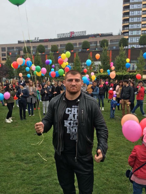 Cătălin Moroșanu a înălțat baloane în memoria victimelor accidentelor rutiere