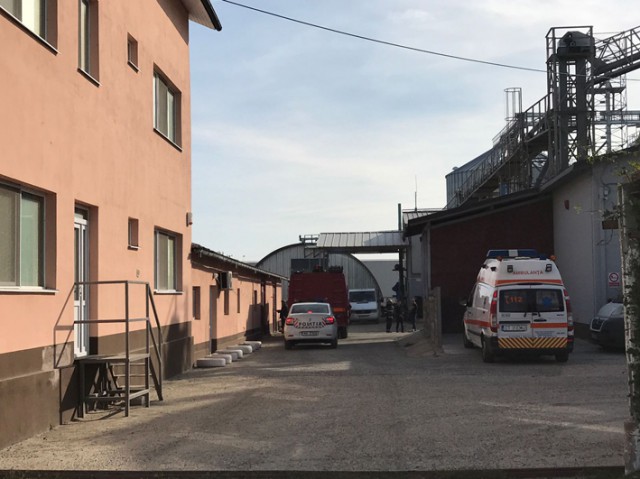 Incendiu la Fabrica de Ulei din Medgidia