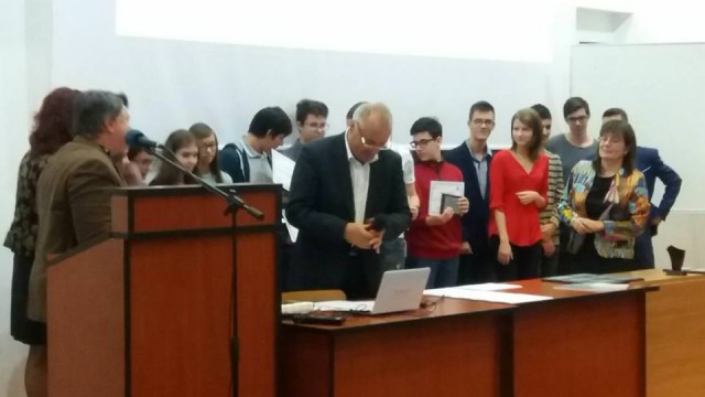 Petrică Miu a premiat elevii Centrului Județean de Excelență în Matematică