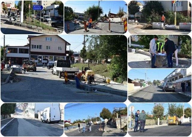Lucrările de reabilitare și modernizare a străzilor din Cernavodă continuă