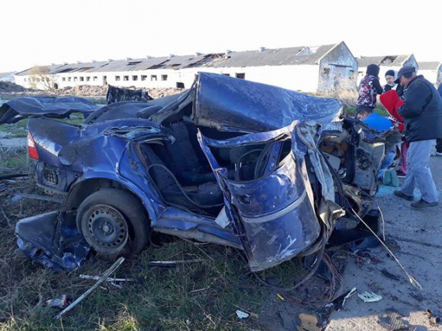 Călăraşi: Trafic deviat PE CÂMP, după un accident grav!