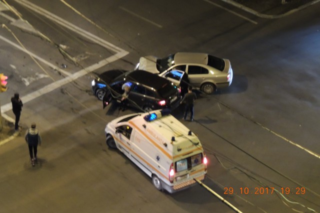 Accident rutier pe bulevardul Tomis