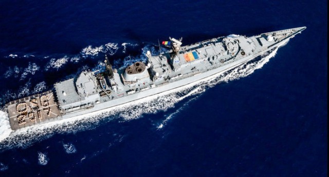 Dragorul Lupu Dinescu şi fregata Regele Ferdinand vor supraveghea traficul maritim din Marea Neagră