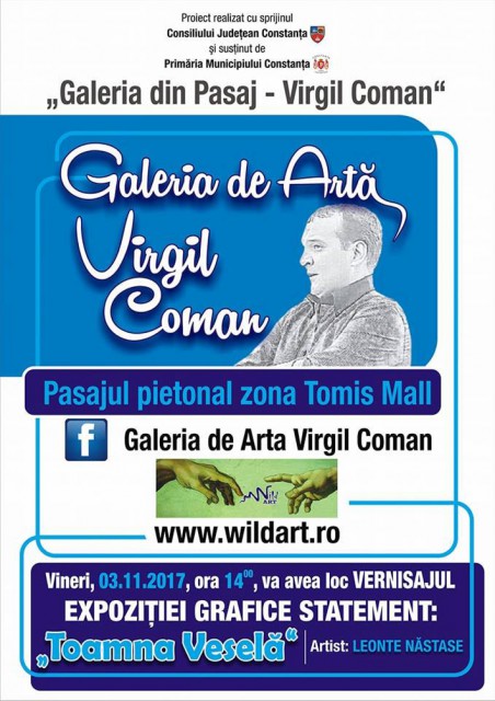 O expoziţie de grafică satirică la Galeria de Artă „Virgil Coman”