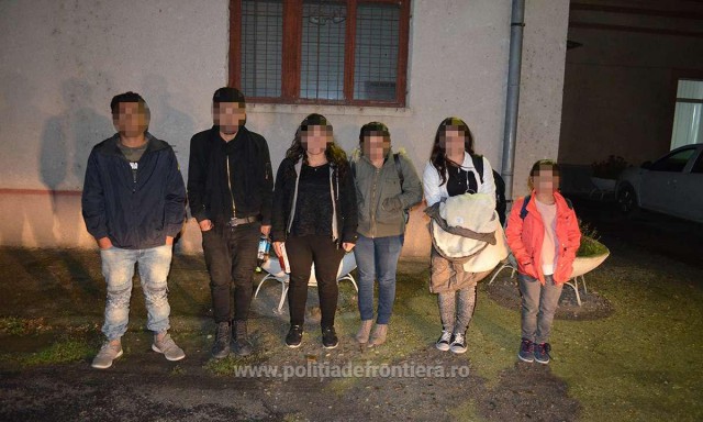 Șase migranţi, cinci irakieni și un afganistan, opriți la frontieră